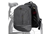 Akcesoria rowerowe - Wozinsky Double Bike Bag Backpack 2in1 30l Black (WBB30BK) - 5907769301414
