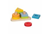Zabawki dla niemowlat - Goki Wooden Triangular Sorting Game - 58324