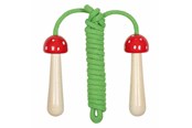 Zabawki na zewnatrz - Goki Skipping Rope Wooden Handles Mushroom - 63862
