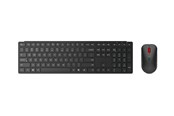 Klawiatura - Lenovo Pro Combo 6000 - keyboard and mouse set - QWERTY - US English - eclipse black Input Device - Zestaw klawiatura i mysz - Angielski (US) - Czarny - 4X31S04810