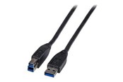 Kabel USB - EFB NORDIC EFB-Elektronik - USB cable - USB Type B to USB Type A - 1.8 m - K5236.1,8