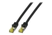 Kabel sieciowy - EFB NORDIC EFB-Elektronik patch cable - 30 m - black - Czarny - 30m - MK7001.30B