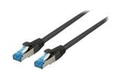 Kabel sieciowy - EFB NORDIC EFB-Elektronik patch cable - 3 m - black - Czarny - 3m - K5525FSW.3
