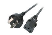 Kabel zasilający (wewnętrzny) - EFB NORDIC EFB-Elektronik - power cable - Type I to power IEC 60320 C13 - 1.8 m - EK492.1,8V2