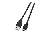 Kabel USB - EFB NORDIC EFB-Elektronik - USB cable - mini-USB Type B to USB - 50 cm - K5250SW.0,5V2
