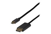 Kabel wyświetlacza - EFB NORDIC EFB-Elektronik - video adapter cable - 24 pin USB-C to DisplayPort - 2 m - EBUSBC-DP14K.2