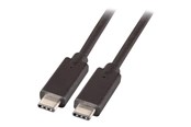 Kabel USB - EFB NORDIC EFB-Elektronik Premium - USB-C cable - 24 pin USB-C to 24 pin USB-C - 50 cm - K5283-5ASW.0,5