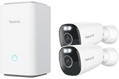 Inteligentny dom - REOLINK Hub with 2x Argus Eco Ultra 4K | 8MP |  Battery | IP66 - Home Hub with 2x Argus Eco Ultra