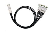 Kabel sieciowy - ZyXEL 100GBase-AOC direct attach cable - 3 m - Czarny - 3m - DAC100F25-3M-ZZ0101F