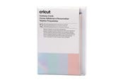 Drukarka etykiet - Cricut Pastel Sampler - cutaway card set - powder blue tulip holographic silver matte white whispering blue - 2009483