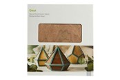 Drukarka etykiet - Cricut Natural Wood Veneer - craft material - 305 x 305 mm - 2 sheets - walnut - wood - 2007069