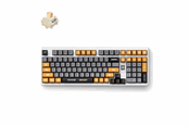 Klawiatura - MCHOSE x Unbox Therapy - UT98 (Retro Therapy) - Klawiatura gamingowa - Angielski (US) - Biały - HW-UT98-3