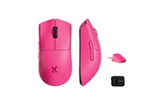 Myszka - MCHOSE K7 Ultra Lightweight Wireless - Myszka do gier - Optyczny - 6 - Różowy - MC-K7-10
