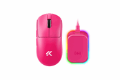 Myszka - MCHOSE A7 V2 Ultra+ Lightweight Wireless - Myszka do gier - Optyczny - 6 - Czerwony - MC-A7V2-11