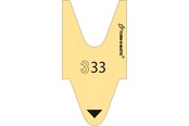 Papier, papier fotograficzny i etykiety - METO Yellow T80 tickets for D80 dispenser - 39648160