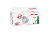 Papier, papier fotograficzny i etykiety - METO Price labels 26x16 white 6 rls/1000 - 9506167