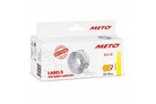 Papier, papier fotograficzny i etykiety - METO Price labels 22x12 flour orange 6 rls/1000 - 30007269