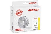 Papier, papier fotograficzny i etykiety - METO Price labels 22x12 white remov.12 rls/1000 - 30007325