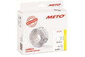 Papier, papier fotograficzny i etykiety - METO Price labels 22x12 white deep freeze 12 rls/1000 - 30007330