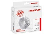 Papier, papier fotograficzny i etykiety - METO Price labels 26x12 white 12 rls/1000 - 30007348