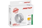 Papier, papier fotograficzny i etykiety - METO Price labels 26x16 flour orange 12 rls/1000 - 30007352