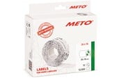 Papier, papier fotograficzny i etykiety - METO Price labels 26x16 white remov.12 rls/1000 - 30007360