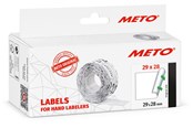 Papier, papier fotograficzny i etykiety - METO Price labels 29x28 white remov.5 rls/1000 - 30007371