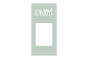 Papier, papier fotograficzny i etykiety - METO Sealing closure label 50x100.Enjoy! - 30011967