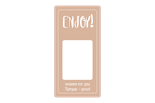 Papier, papier fotograficzny i etykiety - METO Sealing secure label 50x100 Enjoy! - 30011966