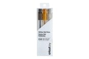 Drukarka etykiet - Cricut Joy - rollerball pen - glitter gold glitter silver glitter black (pack of 3) - 2008070