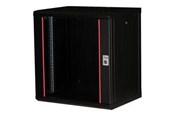 Szafa rack - Equip Pro Mount - rack - 600x450 mm with glass door removable and lockable panels assembled - 12U - EPM-12-6045-B-CBAA