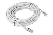 Kabel sieciowy - Lanberg patch cable - 10 m - grey RAL 7035 - Szary - 10m - PCU6-10CC-1000-S