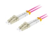 Kabel sieciowy - Lanberg patch cable - 100 cm - 1 m - violet - Fioletowy - 1m - FO-LULU-MD41-0010-VT