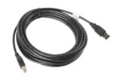 Kabel USB - Lanberg - USB cable - USB to USB Type B - 5 m - CA-USBA-10CC-0050-BK