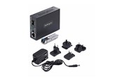 Wzmacniacz i transceiver  - StarTech.com - fibre media converter - 10Mb LAN 100Mb LAN 1GbE - TAA Compliant - MCM1110SMLC20