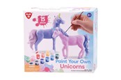 Kreatywne gry - Playgo Paint your own Unicorns - 15pcs. - 78193