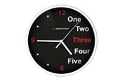 Dekoracje - Esperanza PRAGUE - clock - quartz - wall mountable - EHC014W - 5901299929940
