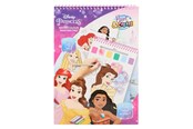 Kreatywne gry - Canenco Disney Princess Watercolour Paint Set Book - incl. Brush - DP24355