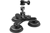 Akcesoria foto i wideo - SmallRig 4468 Triple Magnetic Suction Cup Mounting Support Kit for Action Cameras - 4468