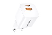 Telefon - Adapter i Ladowarka - Wozinsky CMWCW 20W USB-C / USB-A wall charger - white - 5907769308611