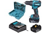 Wiertarka i srubokret elektryczny - Makita DHP490RFX3 Cordless Impact Drill/Driver - DHP490RFX3