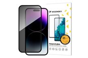 Telefon - szklo ochronne - Wozinsky  Privacy Glass Tempered Glass Privatizing With Anti-Spy Filter For iPhone 16 Plus - 5907769364273