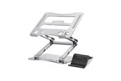 Tablet - Inne akcesoria - Wozinsky WRS-CPY75DSS Aluminum Laptop and Tablet Stand + Smartphone Stand - Silver - 5907769364631