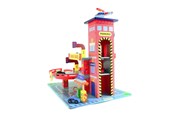 Zabawki drewniane - Mentari Wooden Garage Red - PW2277