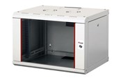 Szafa rack - Equip Pro Mount - rack - 600x450 mm with glass door removable and lockable panels assembled - 7U - EPM-07-6045-G-CBAA