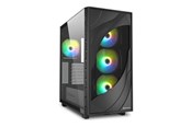 Obudowa komputerowa - Sharkoon Rebel C80G RGB - Obudowa komputerowa - Tower - Czarny - 4044951041152