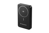 Powerbank - Wozinsky WLWP-10KA0Y3S 22.5W PD Qi2 10000 mAh with stand 1x USB-A 1x USB-C - black Powerbank - Czarny - 10000 mAh - 5907769367441