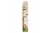 Zabawki drewniane - Goki Wooden Measuring Stick Tree with Forest Animals - 60685