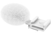 Akcesoria foto i wideo - SmallRig Cold Shoe Adapter with Furry Windscreen (white) for Sony ZV series cameras - 4734