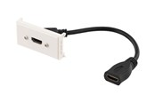 Akcesoria sieciowe - Deltaco VR-315 HDMI Outlet Panel - VR-315